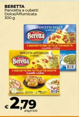 Coop Beretta Pancetta a Cubetti Dolce/Affumicata offerta