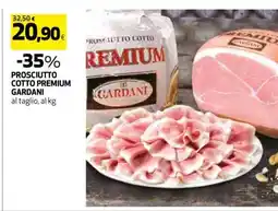 Coop Prosciutto cotto Premium GARDANI offerta