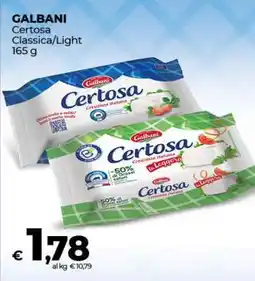 Coop GALBANI Certosa Classica/Light offerta