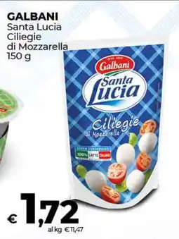Coop GALBANI SANTA LUCIA CILIEGIE DI MOZZARELLA offerta