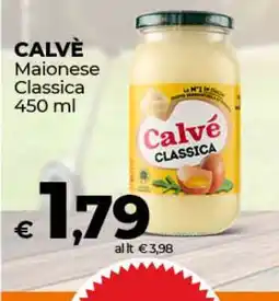 Coop CALVÈ Maionese Classica 450 ml offerta