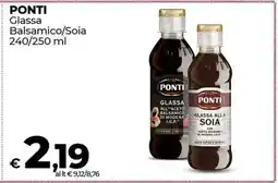 Coop PONTI Glassa Balsamico/Soia offerta