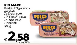 Coop RIO MARE Filetti di Sgombro grigliati offerta