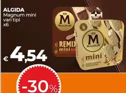 Coop ALGIDA Magnum mini vari tipi x6 offerta