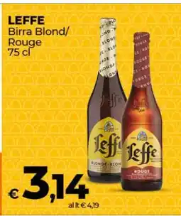 Coop LEFFE Birra Blond/Rouge offerta