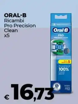 Coop ORAL-B Ricambi Pro Precision Clean x5 offerta