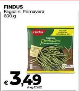 Coop Findus Fagiolini Primavera offerta