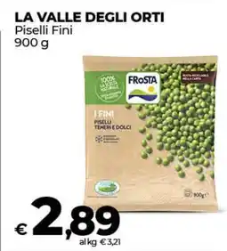 Coop LA VALLE DEGLI ORTI Piselli Fini 900 g offerta
