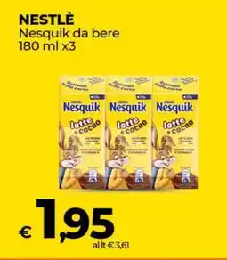 Coop NESTLÈ Nesquik da bere offerta