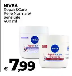Coop NIVEA Repair&Care Pelle Normale/Sensibile 400 ml offerta