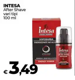 Coop INTESA After Shave offerta