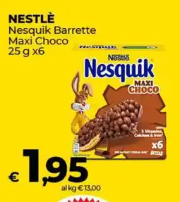 Coop NESTLÈ Nesquik Barrette Maxi Choco offerta