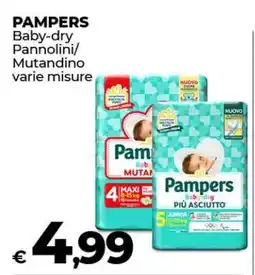 Coop PAMPERS offerta