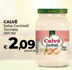 Coop Calvé Salsa Cocktail/Tonnata offerta