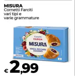 Coop MISURA Cornetti Farciti offerta