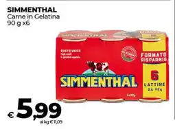 Coop SIMMENTHAL Carne in gelatina offerta
