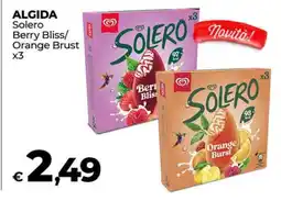 Coop ALGIDA Solero Berry Bliss/Orange Brust x3 offerta