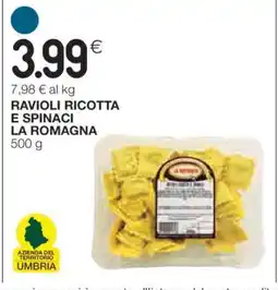 Coop RAVIOLI RICOTTA E SPINACI LA ROMAGNA offerta