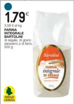 Coop FARINA INTEGRALE BARTOLINI offerta