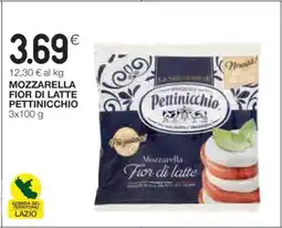 Coop Mozzarella Fior di Latte Pettinicchio offerta