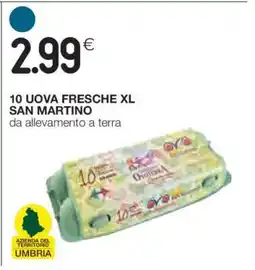 Coop 10 UOVA FRESCHE XL SAN MARTINO offerta