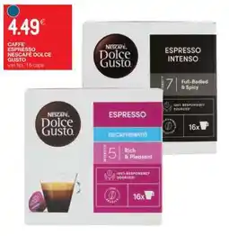 Coop CAFFE’ ESPRESSO NESCAFÉ DOLCE GUSTO offerta