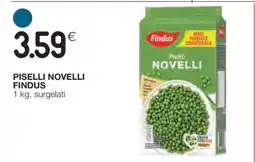 Coop Piselli Novelli Findus offerta