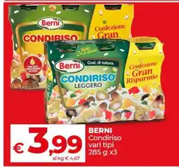 Coop BERNI Condiriso vari tipi offerta