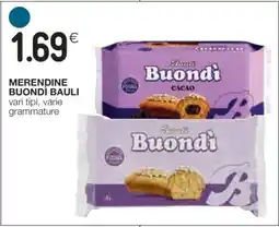 Coop MERENDINE BUONDÌ BAULI offerta