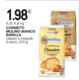 Coop Cornetti Mulino Bianco Barilla offerta