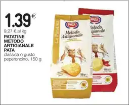 Coop PATATINE METODO ARTIGIANALE PATA offerta