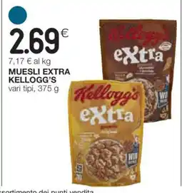 Coop Muesli Extra Kellogg's offerta