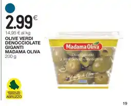 Coop Olive Verdi Denocciolate Giganti Madama Oliva offerta