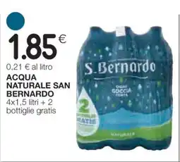 Coop ACQUA NATURALE SAN BERNARDO offerta