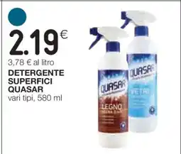 Coop Detergente Superfici Quasar offerta
