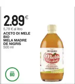 Coop ACETO DI MELE BIO MELA MADRE DE NIGRIS offerta