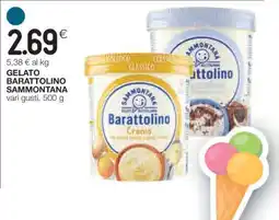 Coop GELATO BARATTOLINO SAMMONTANA offerta