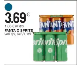Coop Fanta o Sprite offerta