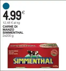 Coop Carne di Manzo Simmenthal offerta