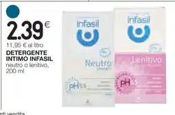 Coop Detergente Intimo Infasil offerta