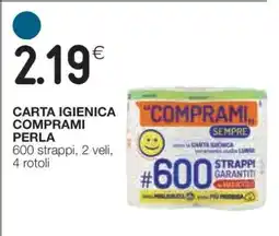 Coop CARTA IGIENICA COMPRAMI PERLA offerta