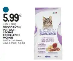 Coop Croccantini per gatti Lechat Excellence Monge offerta