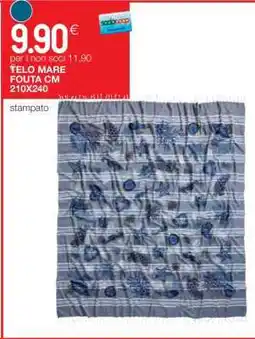 Coop TELO MARE FOUTA CM 210X240 offerta
