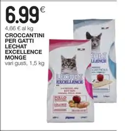 Coop Croccantini per gatti Lechat Excellence Monge offerta