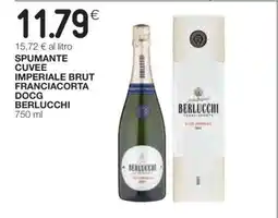 Coop Spumante Cuvee Imperiale Brut Franciacorta DOCG Berlucchi offerta