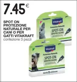 Coop SPOT ON PROTEZIONE NATURALE PER CANI O PER GATTI VITAKRAFT offerta