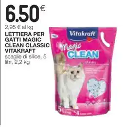 Coop LETTIERA PER GATTI MAGIC CLEAN CLASSIC VITAKRAFT offerta