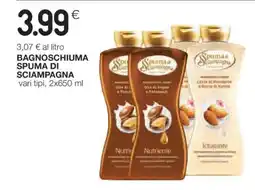 Coop BAGNOSCHIUMA SPUMA DI SCIAMPAGNA offerta