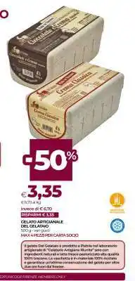 Coop GELATO ARTIGIANALE DEL GELATAIO offerta