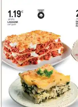 Coop Lasagne offerta